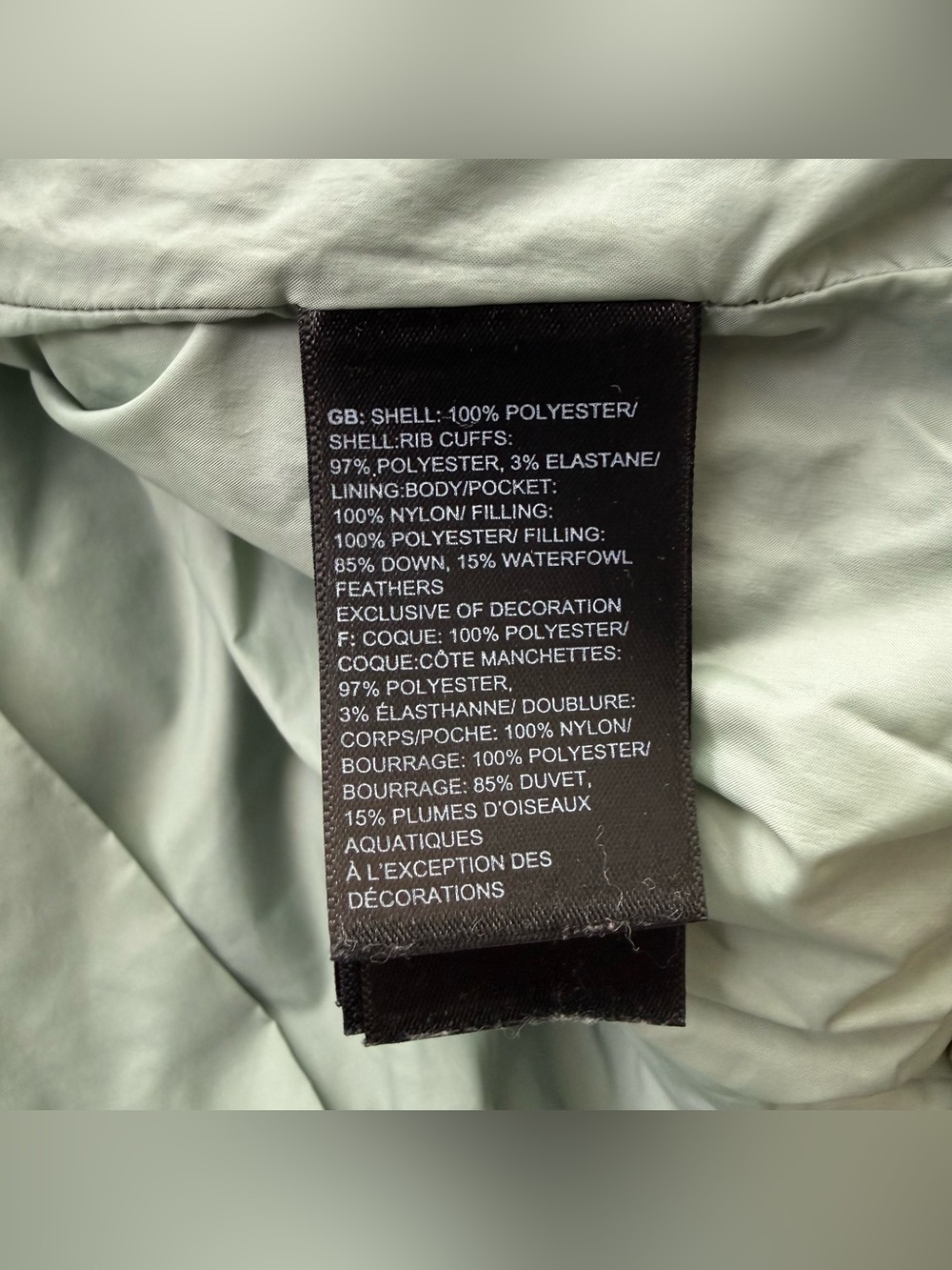 Women’s The North Face 700 Hooded Down Puffer Jacket Coat FLAWS READ size M - Picture 7 of 14